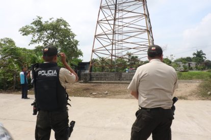 La Policía llegó al sitio donde hubo baleados, en Salitre.