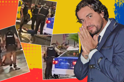 Videos muestran el accionar de los policías. Lo empujan y lanzan al piso. 2. El dos veces mundialista con Ecuador (Corea-Japón 2002 y Alemania 2006) Jaime Iván Kaviedes fue detenido la madrugada del sábado.