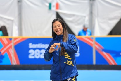 La patinadora María Loreto Arias aportó la última medalla para el Team Ecuador.
