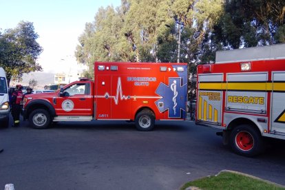 Se reportó un accidente de tránsito en la avenida Simón Bolívar.