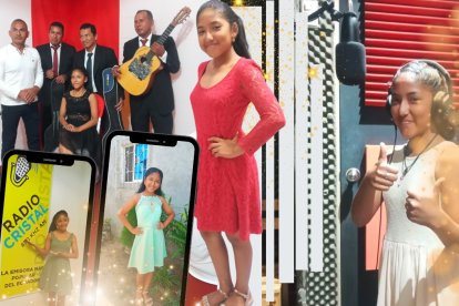 Bianca quiere seguir estudiando y cantando. Sueña con hacerlo con Ana Lucía Proaño.