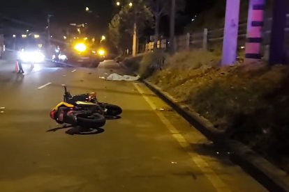 Una joven murió luego de que sufriera un accidente de tránsito.
