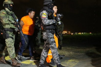 Freddy Anchundia apareció colgado con una sábana en su celda.