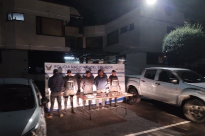 Uno de los tipos es ecuatoriano y el otro, colombiano.