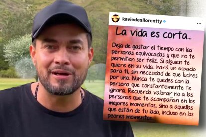 Iván Kaviedes se puso profundo y subió un pensamiento en sus redes sociales.