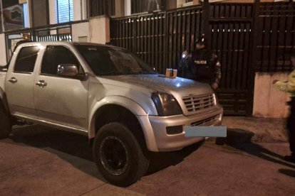 En una pequeña caja fue 'entregado' el corazón al comerciante extorsionado.