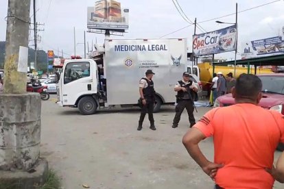 Presuntos sicarios sorprendieron a la víctima en este lugar.