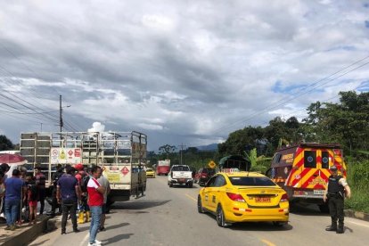 El incidente ocurrió en la zona conocida como 'Recta'