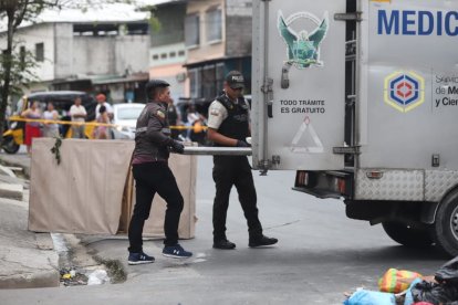 Las partes humanas fueron llevadas a Medicina Legal.