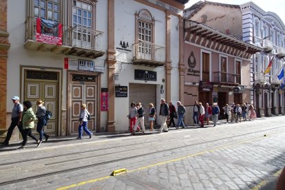 El delito se cometió en un local, en pleno sector turístico de Cuenca.