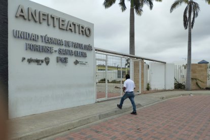 Los restos se encuentran en el anfiteatro provincial de Santa Elena.