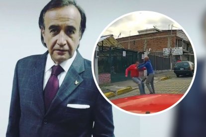 La agresión del actor quedó registrado en un video.
