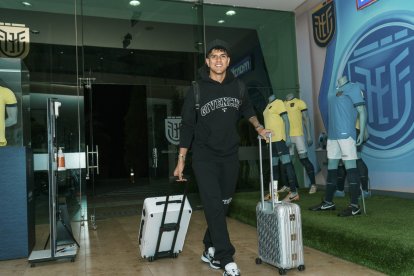 Piero Hincapié, esta de vuelta, fue quien hizo uno de los últimos goles a Venezuela.