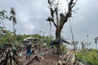 Las autoridades pretenden erradica las actividades de minería ilegal.