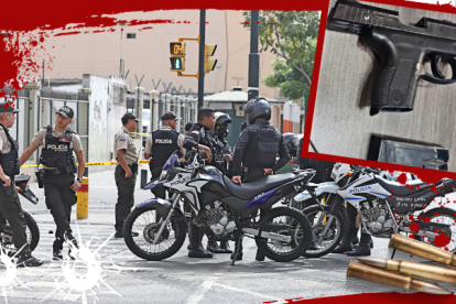 El arma tenía silenciador y estaba lista para disparar