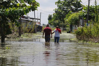 Según la ginecóloga Katita Hernández, el contacto con agua sucia en las inundaciones provocaría enfermedades por infección.