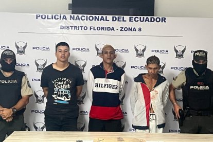 Los sospechosos fueron puestos a órdenes de las autoridadades judiciales.