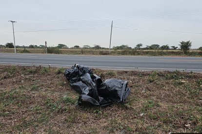 Uno de los cadáveres estaba embalado en plástico.