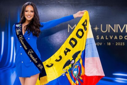 Delary Stoffers, representante de Ecuador en Miss Universo 2023.