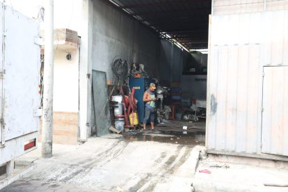 atentado en recicladora.