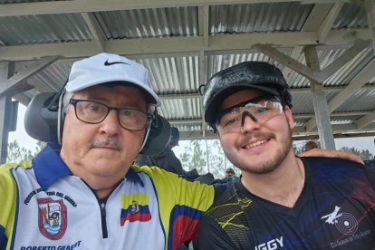 Roberto Gilbert e Iggy Pérez compitieron en Estados Unidos.