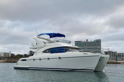 Esta es la embarcación que fue inmovilizada por la Armada Nacional.