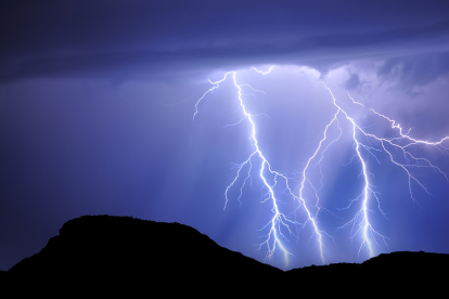Referencial. El Inamhi anunció  lluvias y tormentas entre el 21 y 23 de noviembre en el territorio nacional.