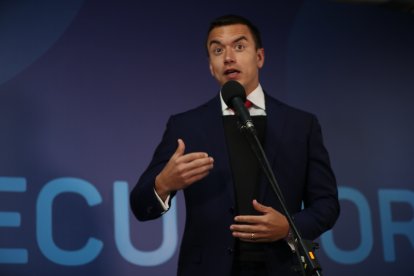 Daniel Noboa será el presidente de Ecuador por 16 meses.