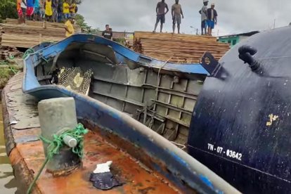 Explosión en un tanque cinsterna provocó la muerte de dos personas.