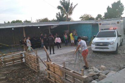 El ciudadano recibió algunos tiros.