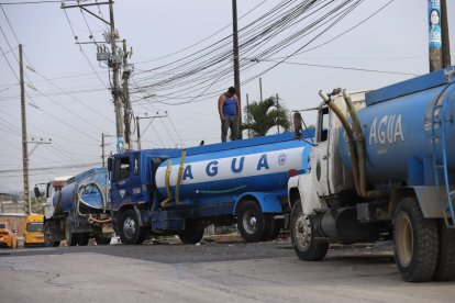Hay preocupación en los tanqueros de Durán.