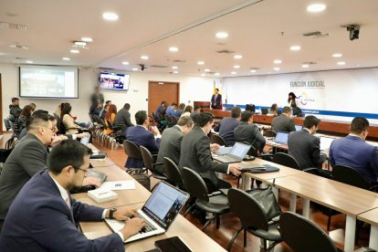 Ocho personas, incluido Danilo Carrera, son procesadas por supuesta delincuencia organizada. Fiscalía hizo sus peticiones ya.