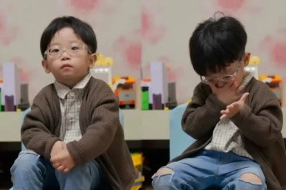 Geum Ji Eun en el programa My Golden Kids de Corea del Sur