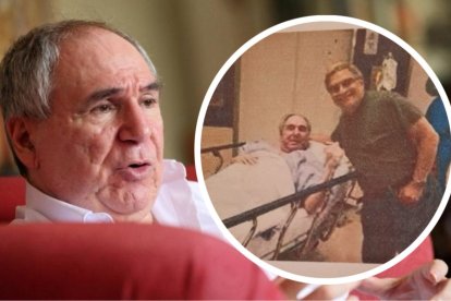 Abdalá Bucaram compartió una foto junto a Alfredo Adum.