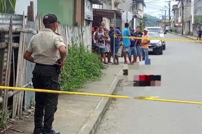 Una persona fue baleada en Esmeraldas.