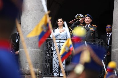 La vicepresidenta estuvo presente hoy en Carondelet.