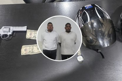 Los dos sospechosos fueron quienes ingresaron a la heladería para robar.