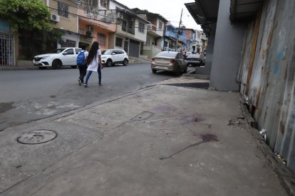En esta esquina ocurrió la balacera.