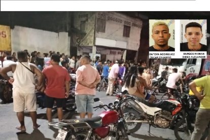 El vecindario pensó que se trataba de un incendio por algún daño eléctrico en la peluquería.