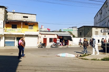 El asesinado fue un hombre en la avenida Octava, La Libertad.
