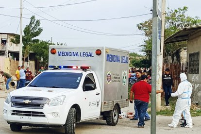 Medicina Legal hizo el levantamiento de cadáver.