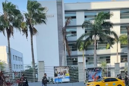 El lugar del crimen, en Manta.