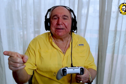 Abdalá, en el anuncio de su canal de Twitch.