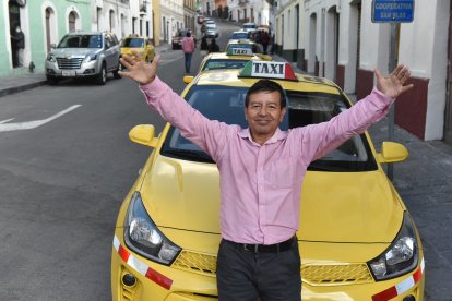 En San Blas trabaja 28 años y lo conocen como El Pirata.