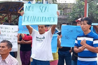 Los comuneros de Olón pidieron al presidente  que perdone a sus allegados.