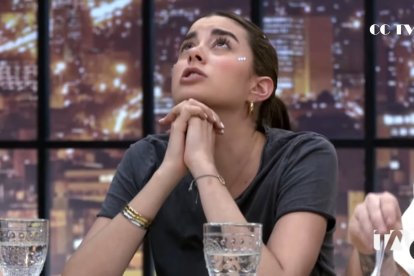 Luciana Guschmer durante el programa 12 de MasterChef.