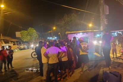 La víctima salió en su motocicleta para cumplir con el encargo.