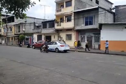 La víctima fue liquidada afuera de una vivienda.