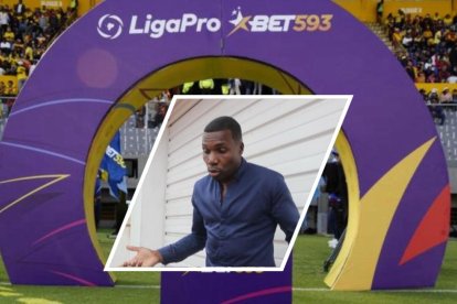 Carlos Tenorio, el presidente de la Agremiación de Futbolistas del Ecuador (AFE).