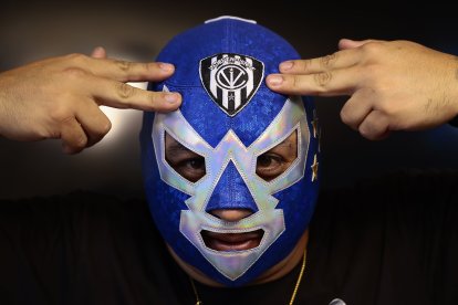 La máscara que estrenará el Édgar Calderón en la primera final de la LigaPro.